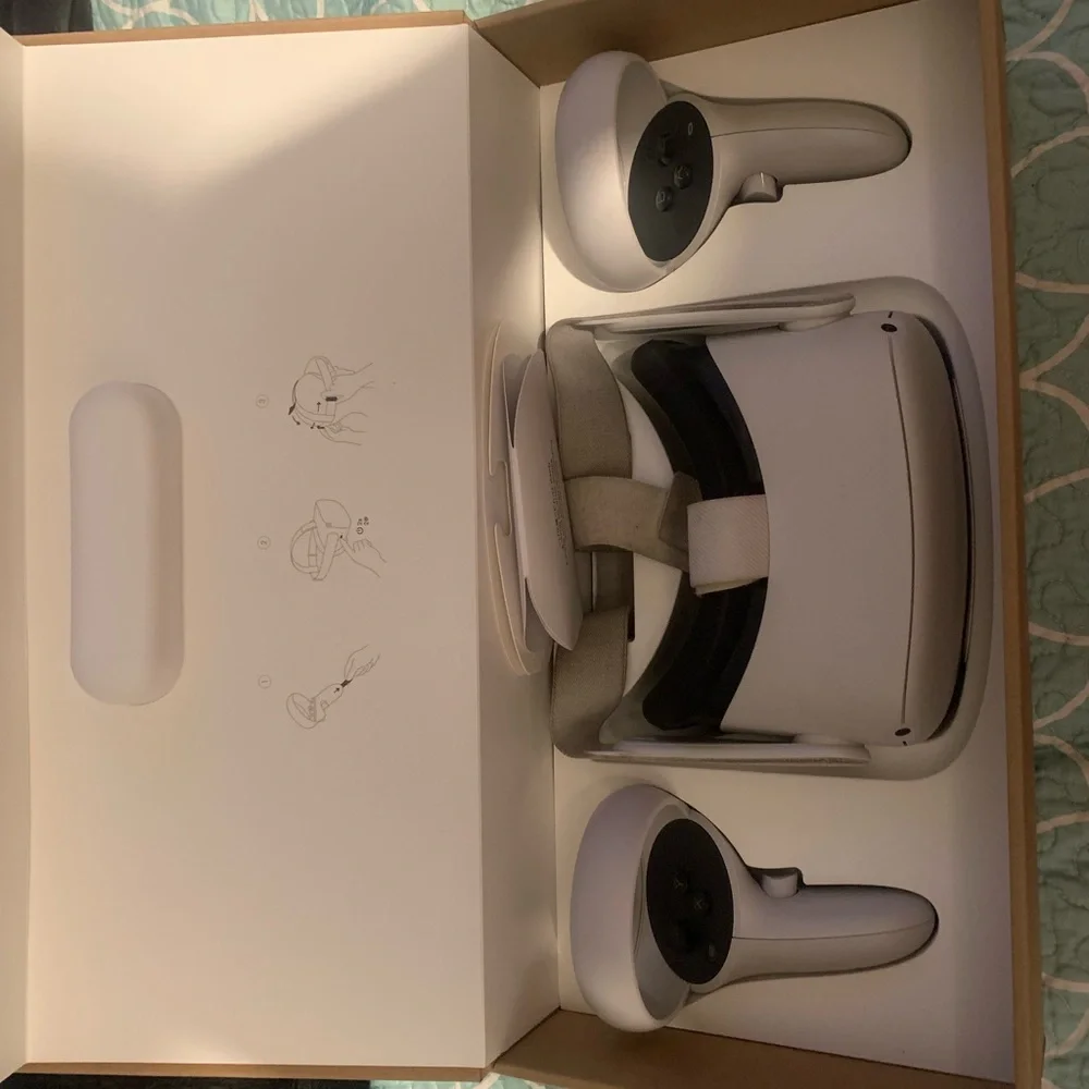 I have a used oculus 2 bundle that comes with charging dock and case 128 GB